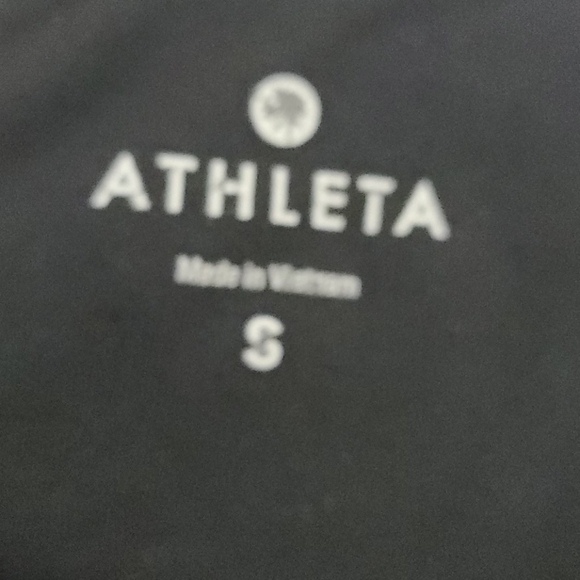 Athleta Shimmer Stripe Relay Tight 2.0 Black Small - Picture 4 of 6